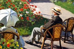 Top Met Paintings After 1860 01-2 Claude Monet Garden at Sainte-Adresse Close Up.jpg